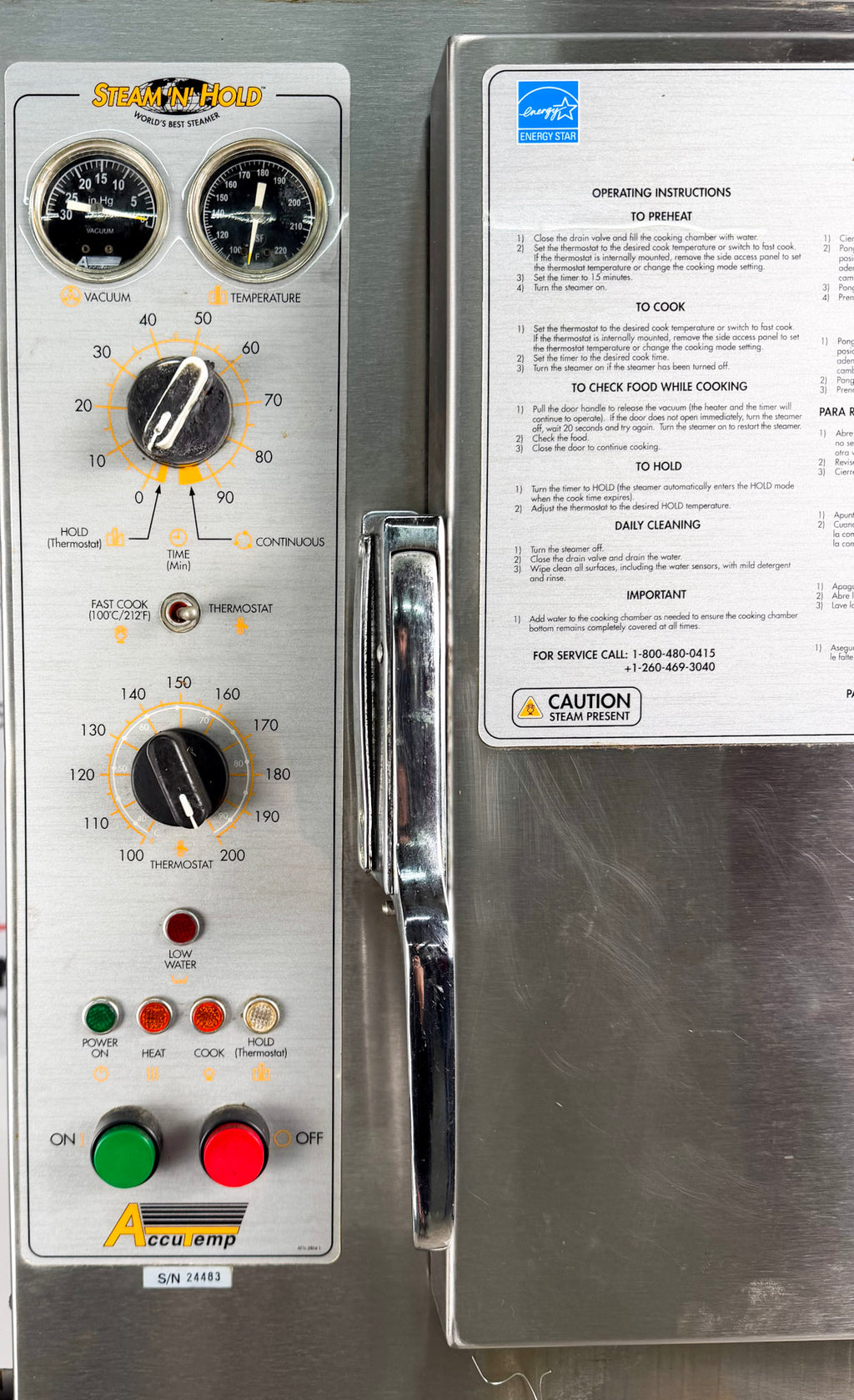 AccuTemp Double Stack Commercial Steamer – Countertop & Floor Models | Energy Efficient Boilerless Steam Cooker