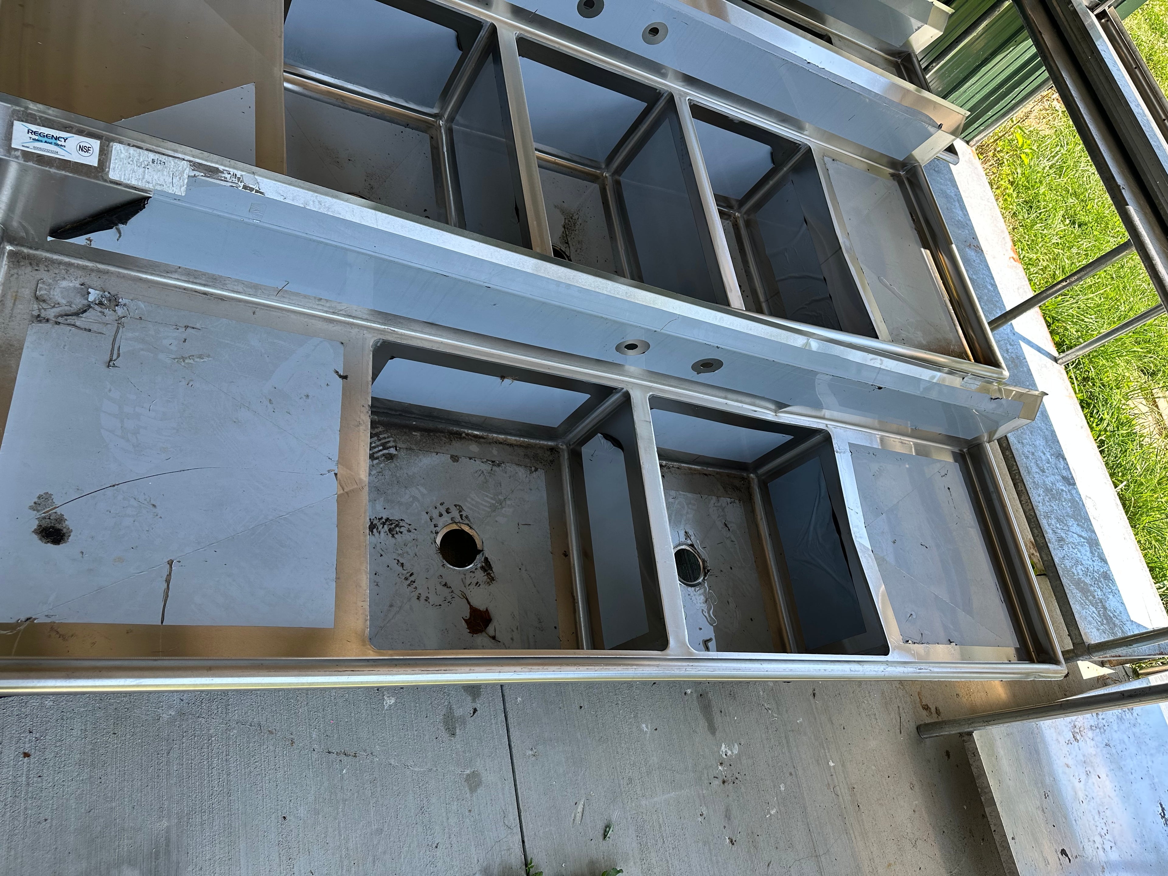 Commercial Compartment Sinks - New Used 2-Compartment, 3-Compartment, 4-Compartment Various sizes