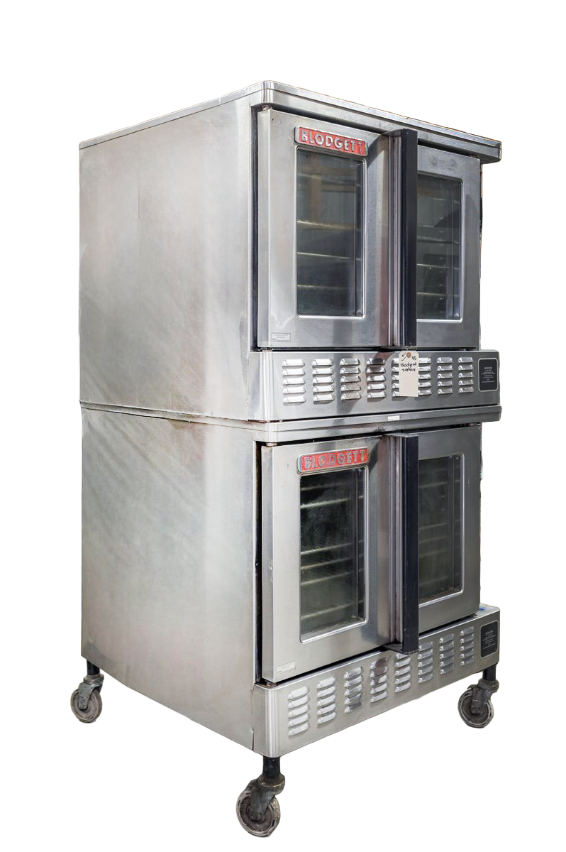 Blodgett Zephaire 200 Natural Gas Double Stack Convection Oven – Digital Controls View-Through Doors, Casters