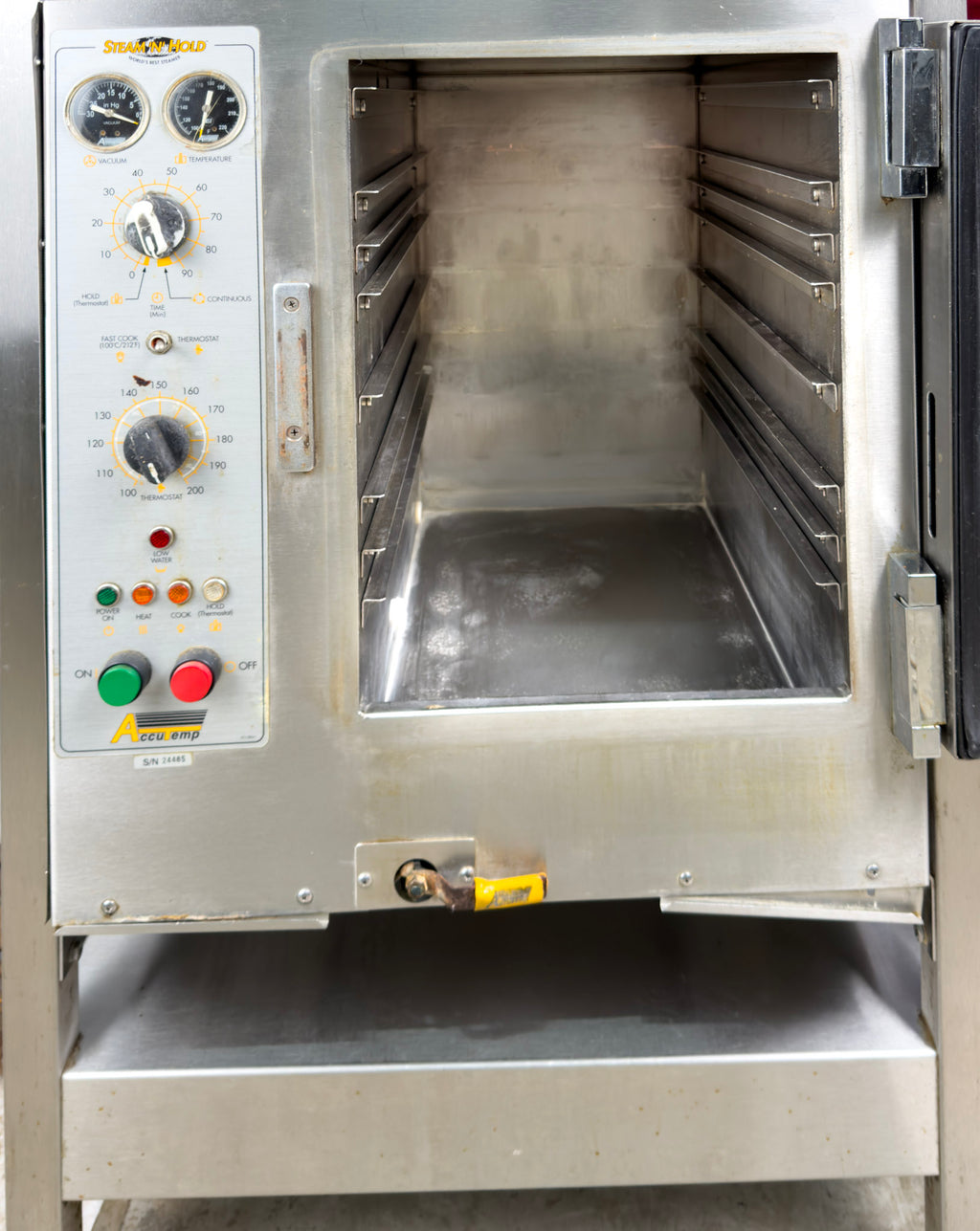 AccuTemp Double Stack Commercial Steamer – Countertop & Floor Models | Energy Efficient Boilerless Steam Cooker