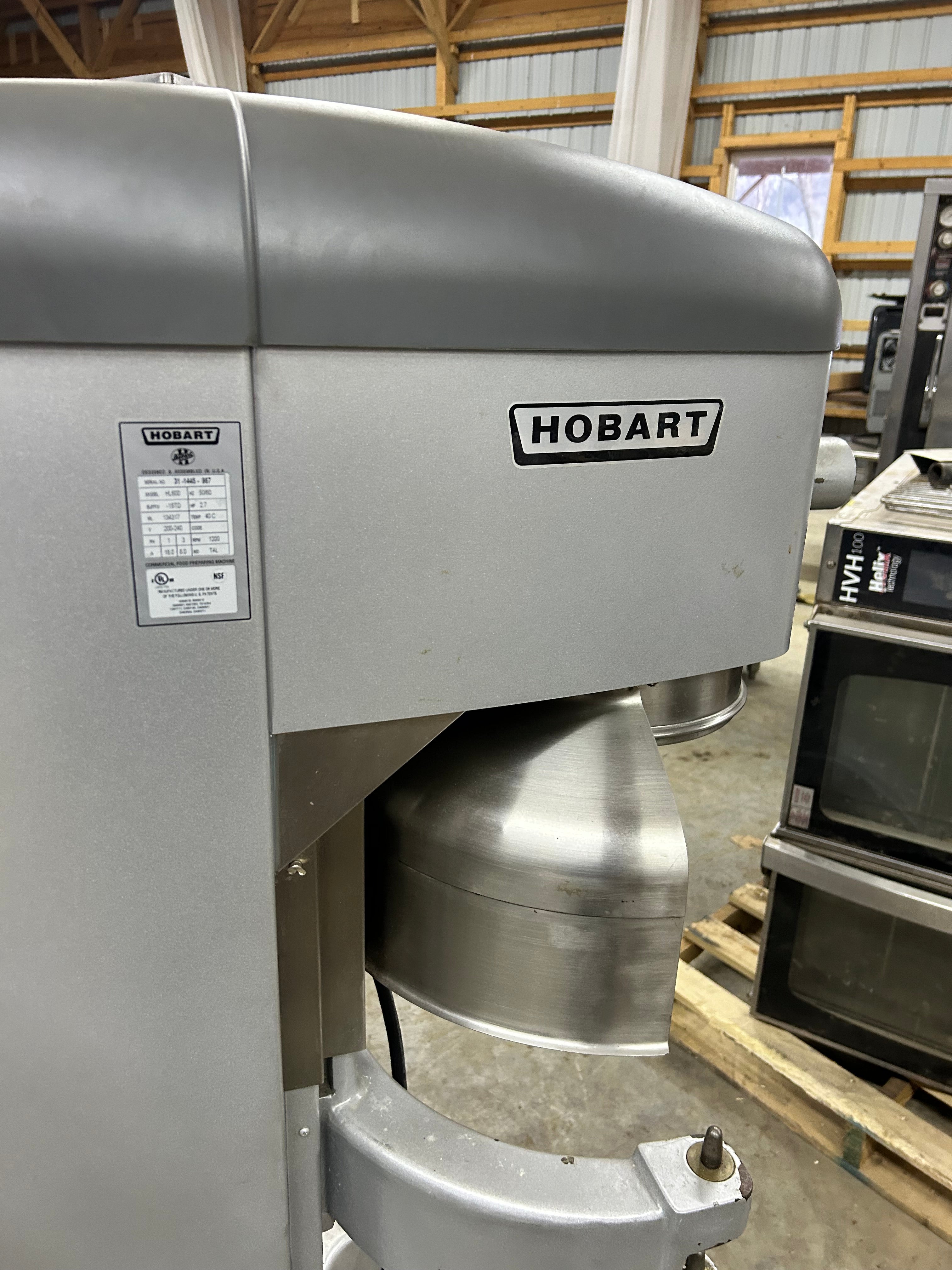 Hobart Legacy HL600 60 Quart Commercial Dough Mixer - With ATTACHMENTS