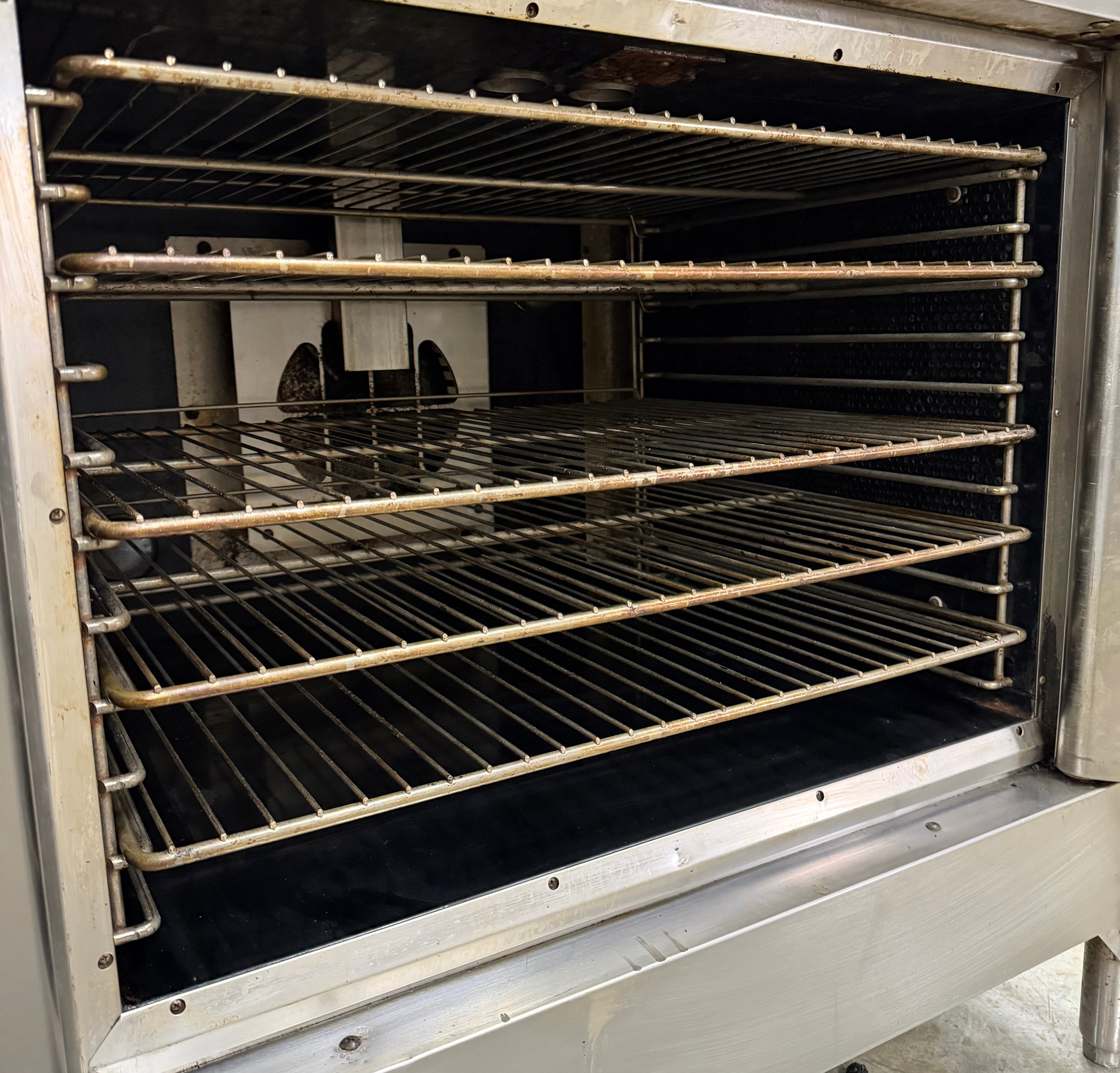 Vulcan SG4 Liquid Propane Double Stack Convection Oven - View-through Doors