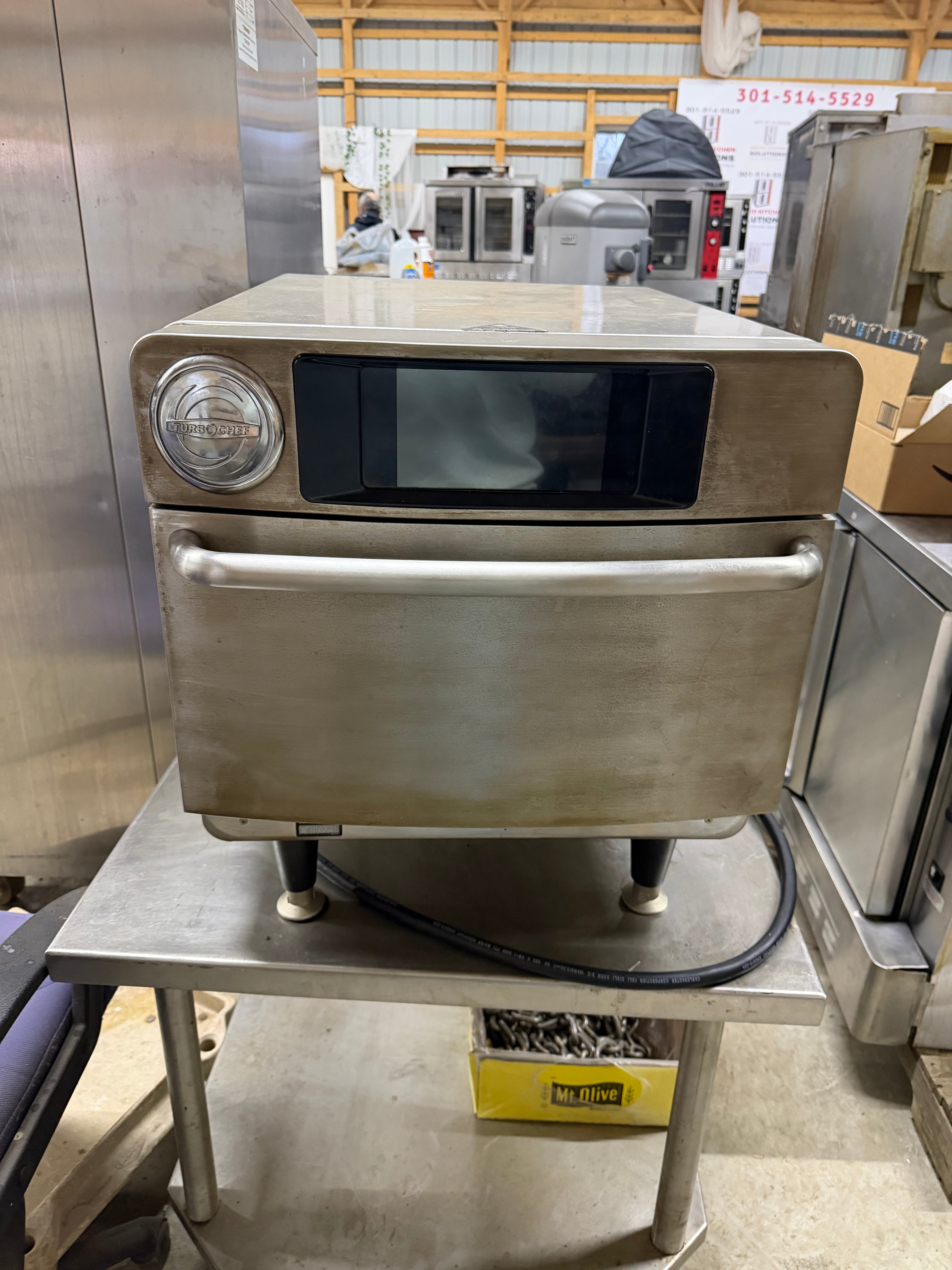 Turbo chef rapid cook oven