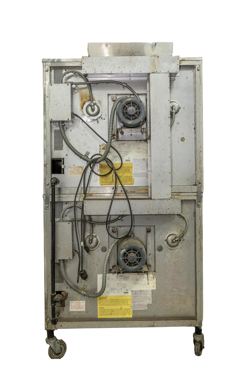 Blodgett Zephaire 200 Natural Gas Double Stack Convection Oven – Digital Controls View-Through Doors, Casters