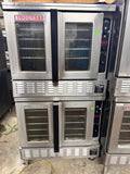 Blodgett DFG-100 Natural Gas Double Stack Convection Oven – Digital & Solid State Controls, View-Through Doors