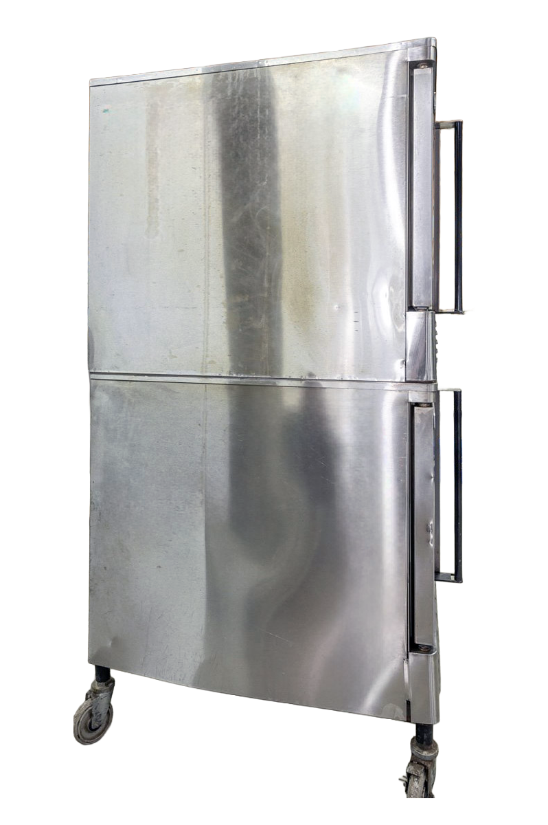 Blodgett Zephaire 200 Natural Gas Double Stack Convection Oven – Digital Controls View-Through Doors, Casters