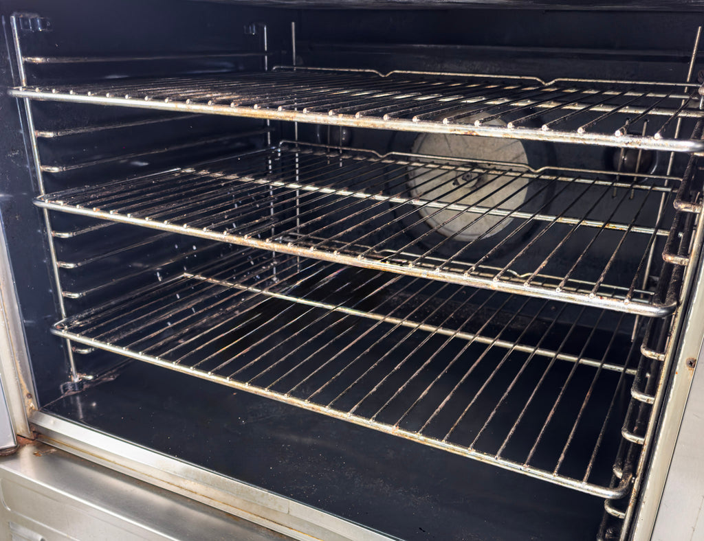 Blodgett DFG-100 Natural Gas Double Stack Convection Oven – Digital Controls, Casters