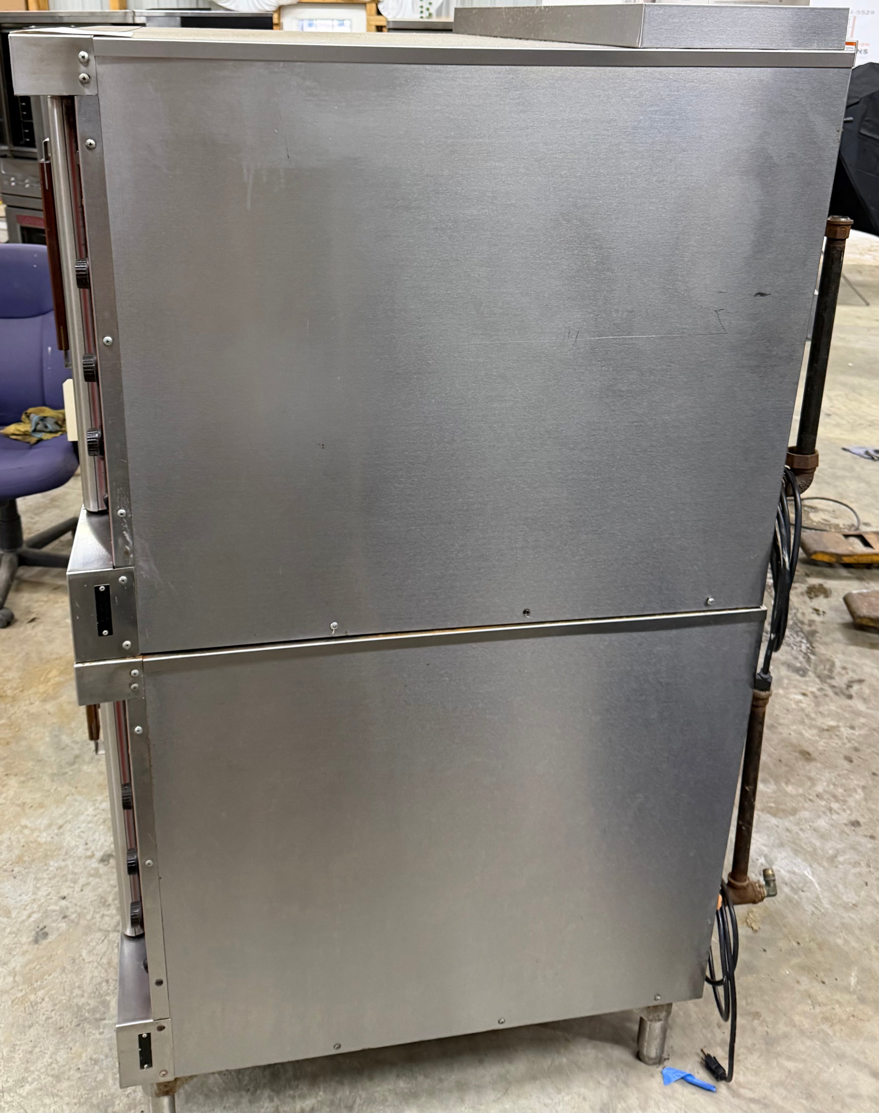 Vulcan SG4 Liquid Propane Double Stack Convection Oven - View-through Doors