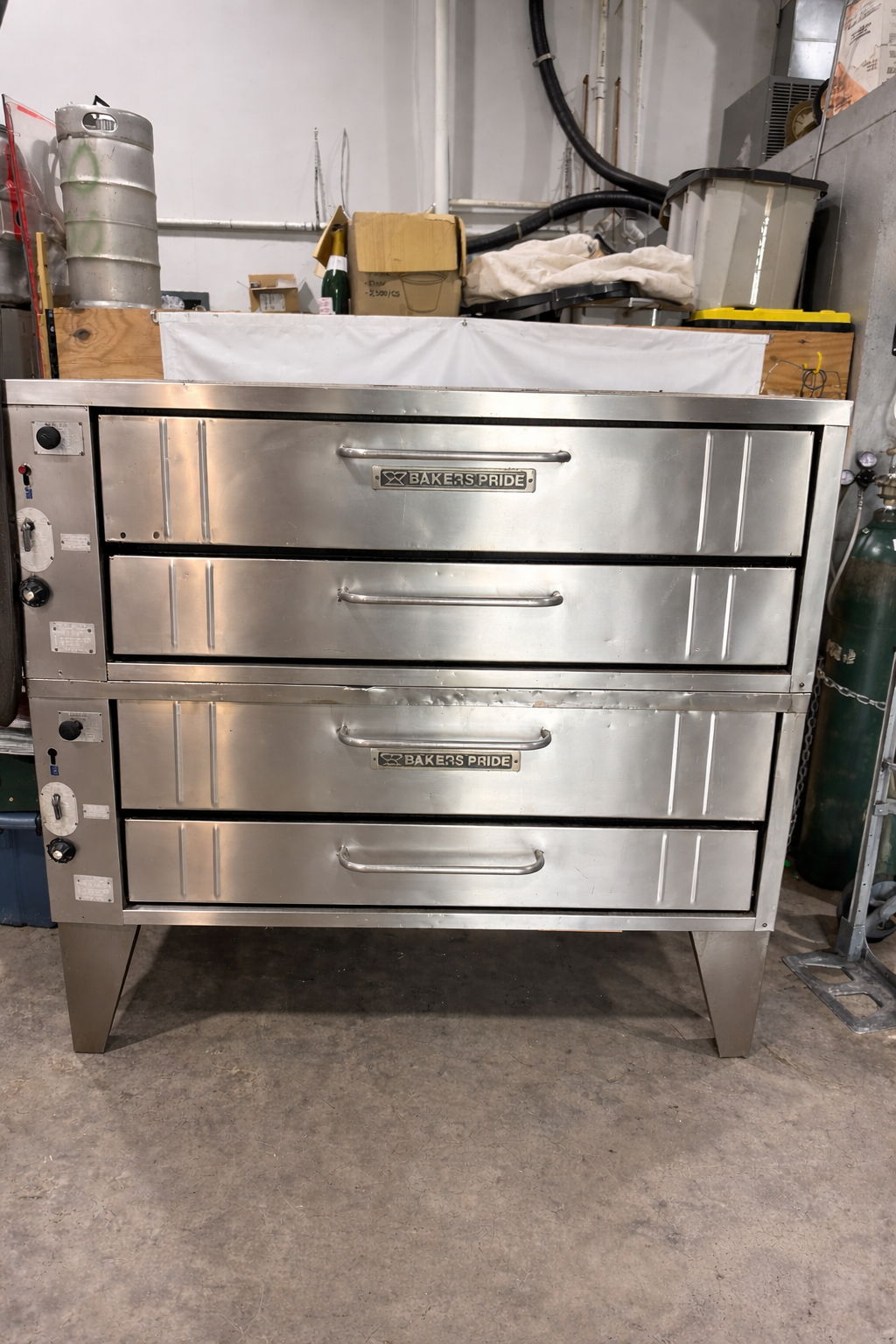 Bakers Pride Y602 Double Stack Pizza Oven