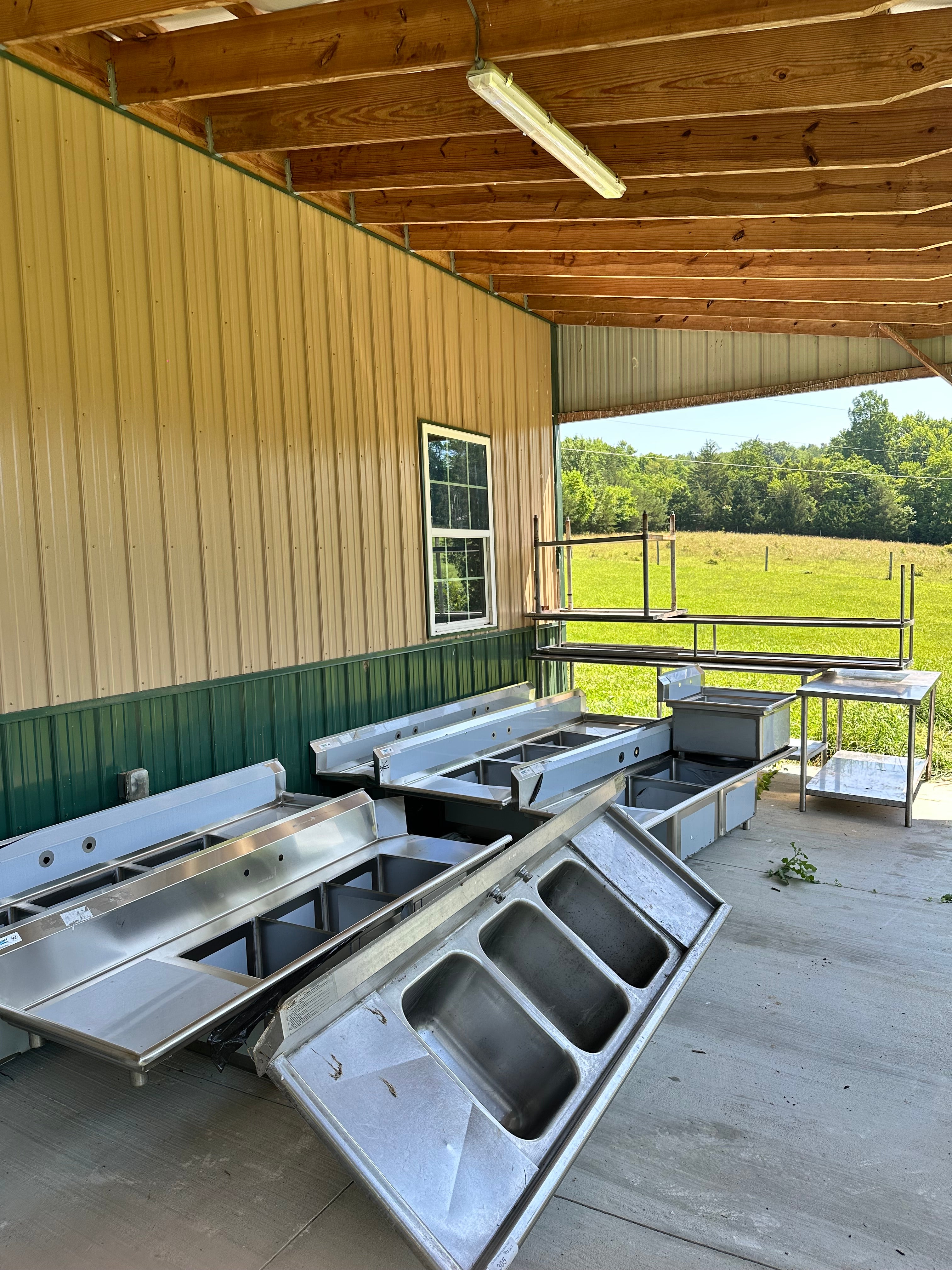 Commercial Compartment Sinks - New Used 2-Compartment, 3-Compartment, 4-Compartment Various sizes