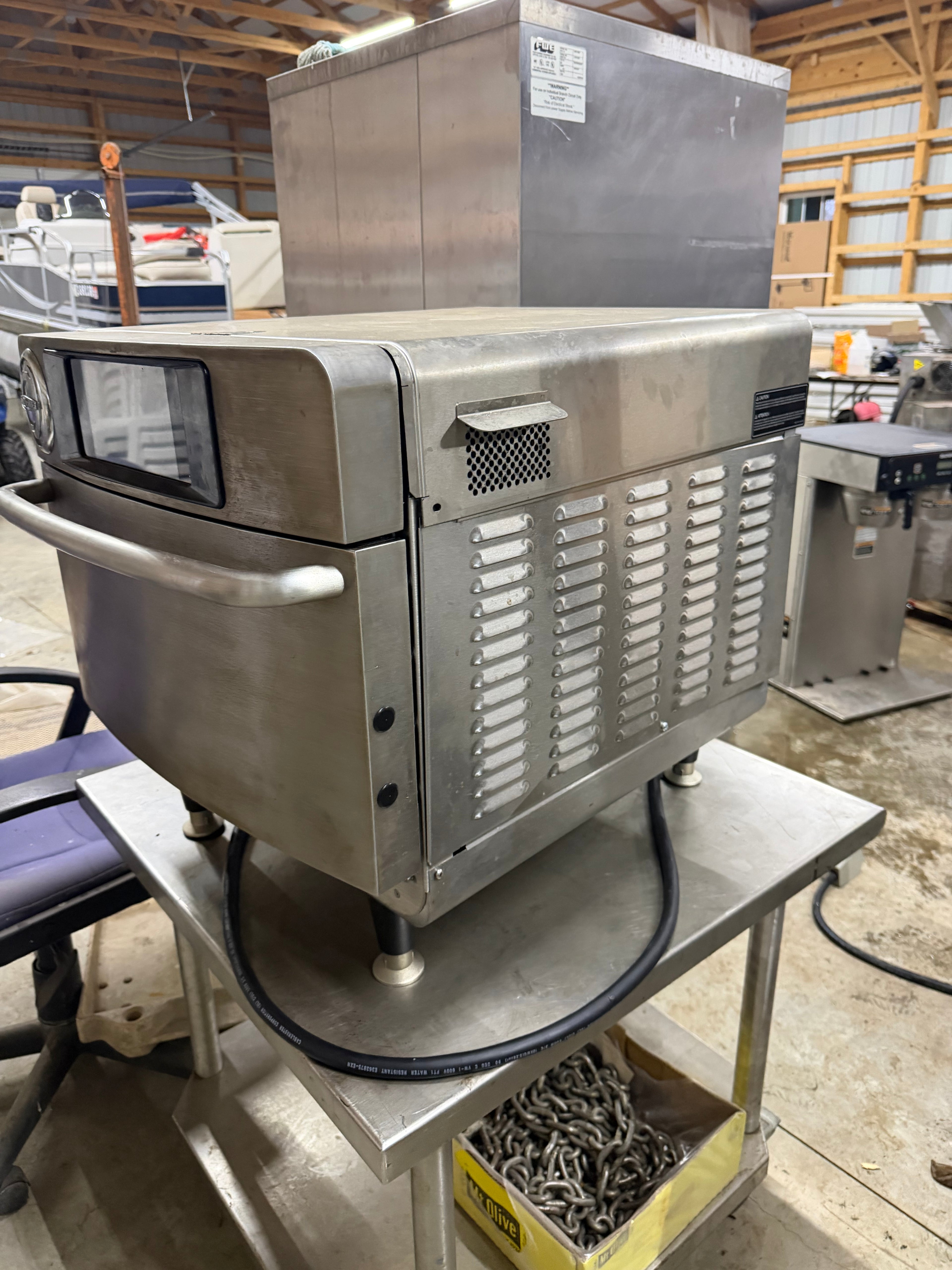 Turbo chef rapid cook oven