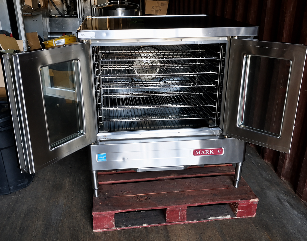2018 Blodgett Mark V Electric Single Stack Convection Oven - View-through-doors on Legs