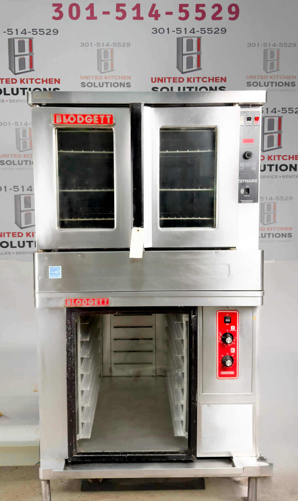 Commercial convection oven & proofer for restaurant & bakery kitchen