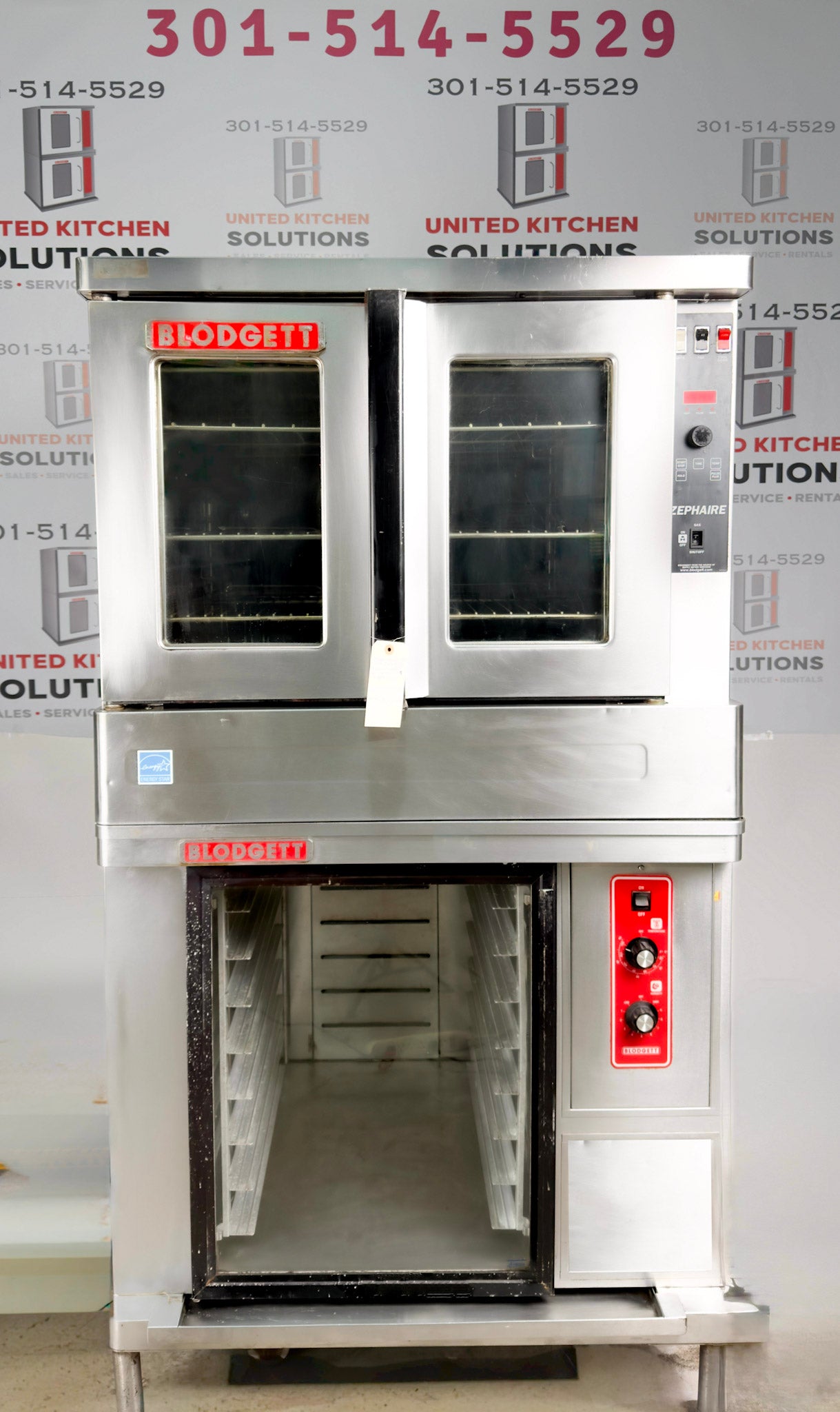 Commercial convection oven & proofer for restaurant & bakery kitchen