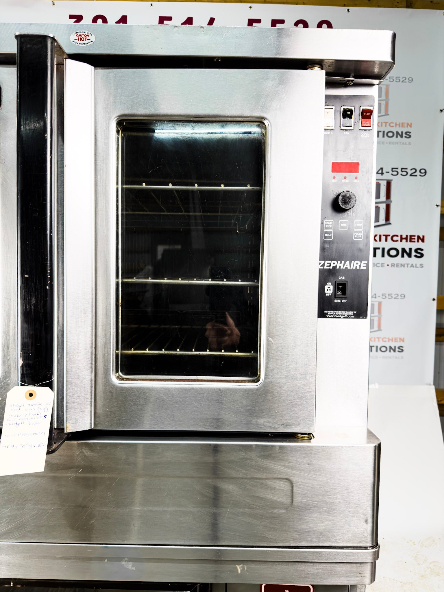 Commercial convection oven & proofer for restaurant & bakery kitchen