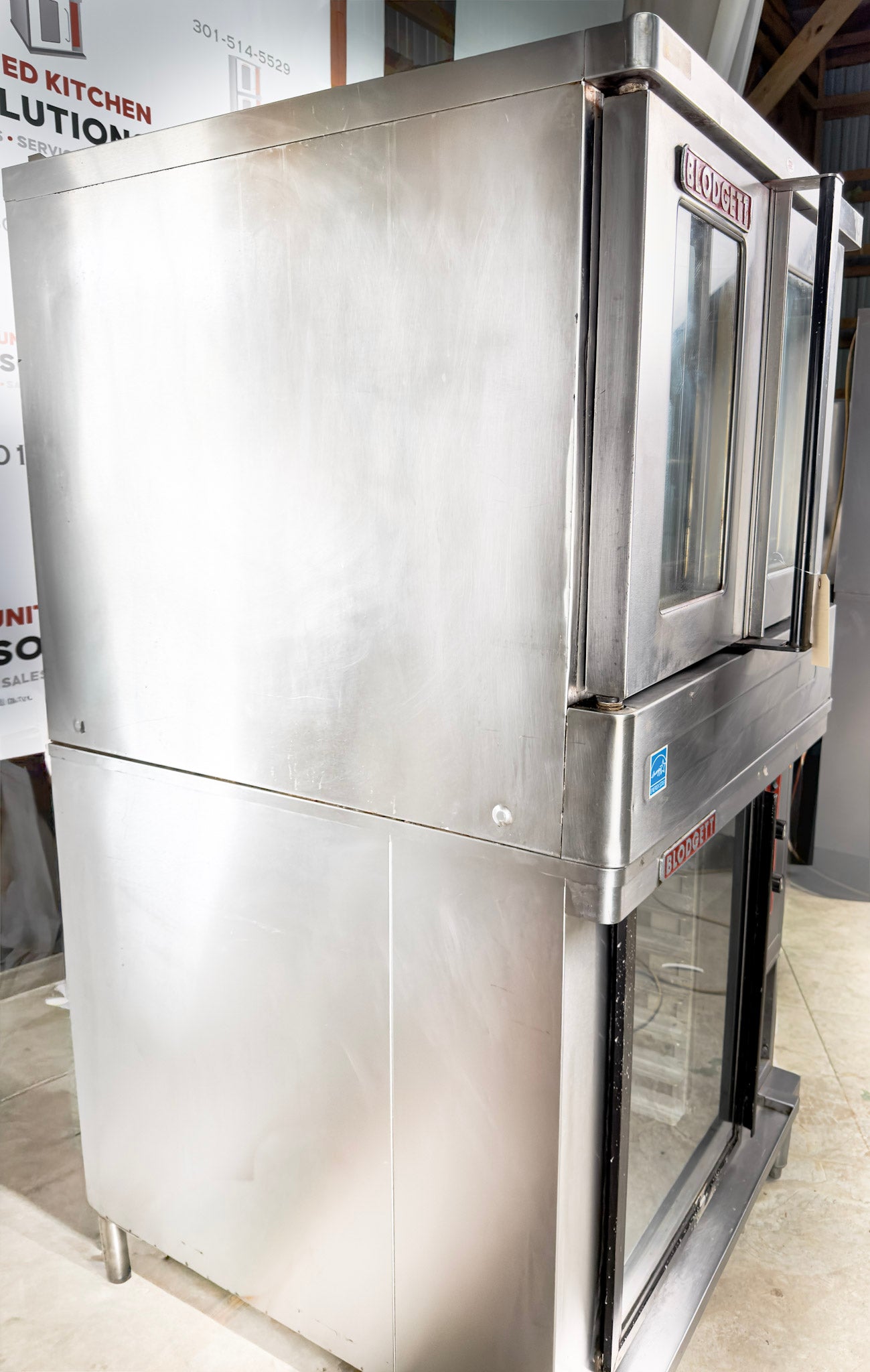 Commercial convection oven & proofer for restaurant & bakery kitchen