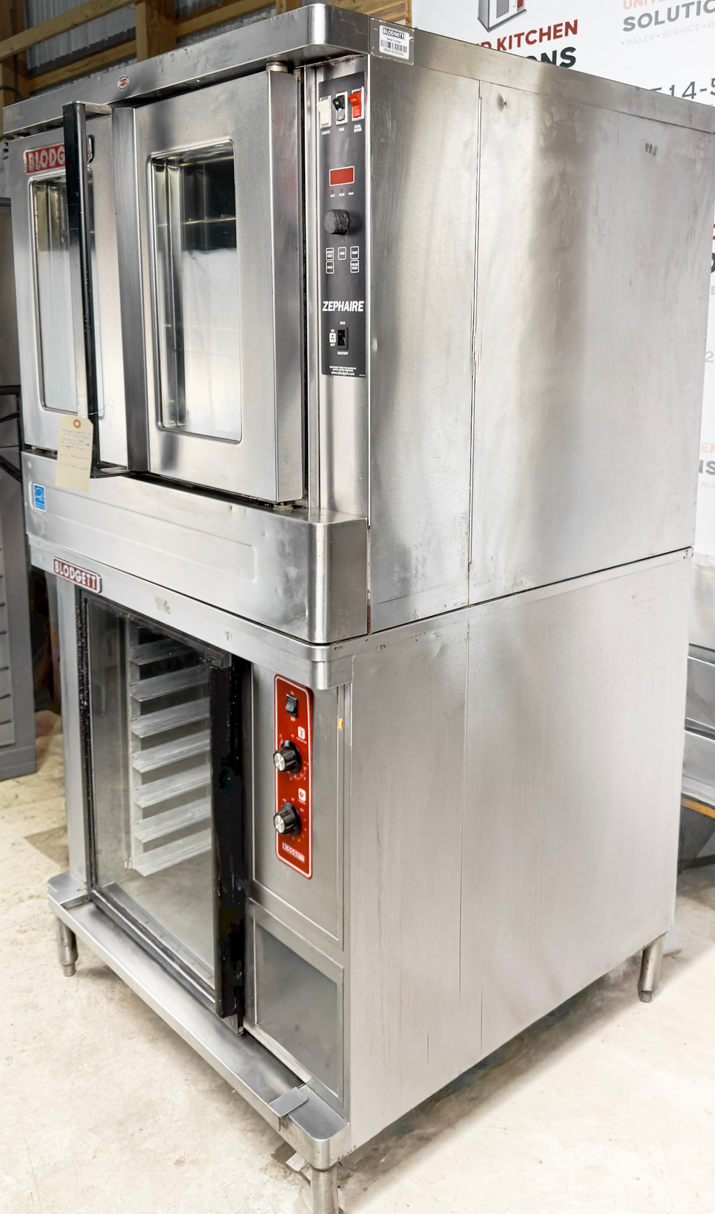 Commercial convection oven & proofer for restaurant & bakery kitchen