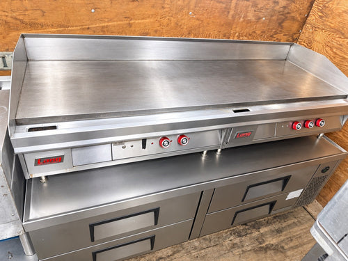 2017 Lang 172T Commercial Electric Flat Top Griddle 73" — Thermostatic Controls